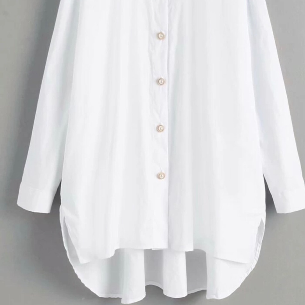 Pearly High Low Shirt